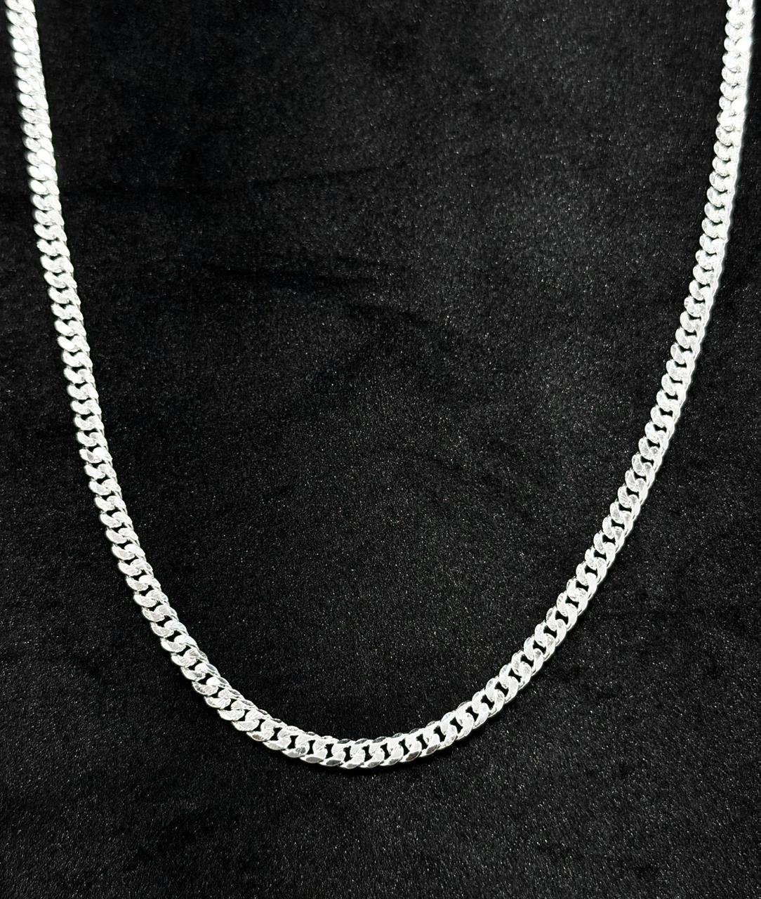 925 Silver Cuban Chain | Chandrika Silver Jewellery