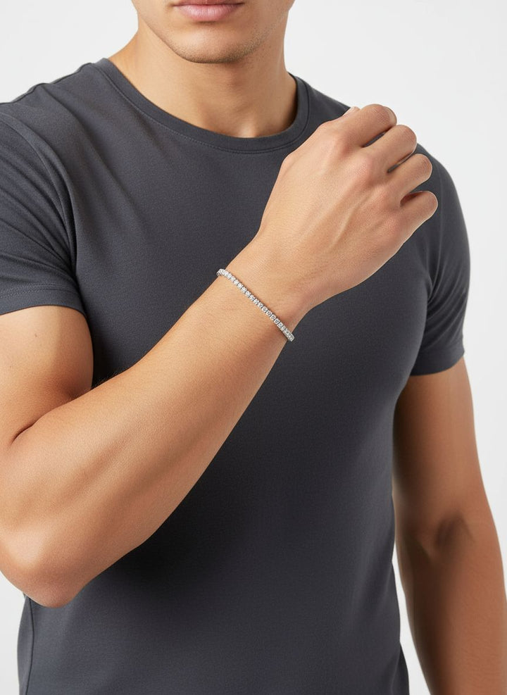 925 Silver Tennis Bracelet