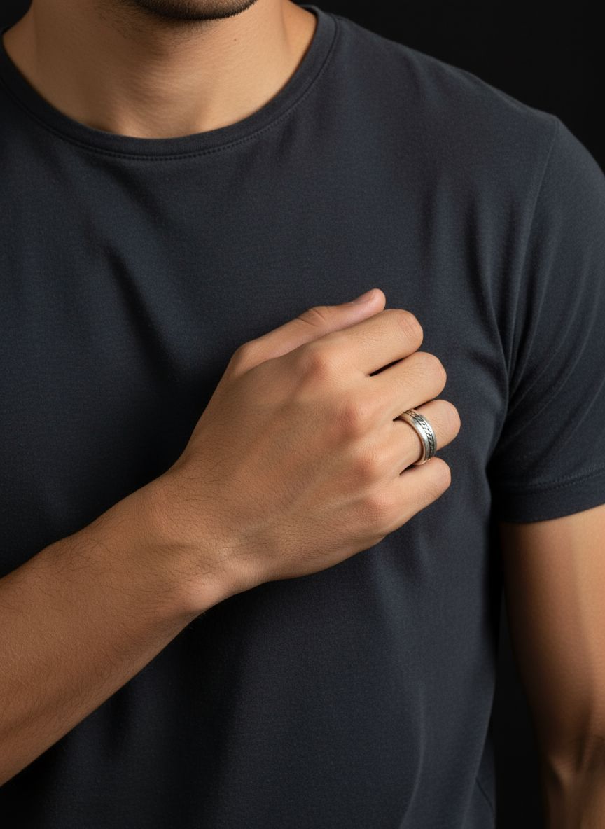 Linked Soul 925 Silver Band