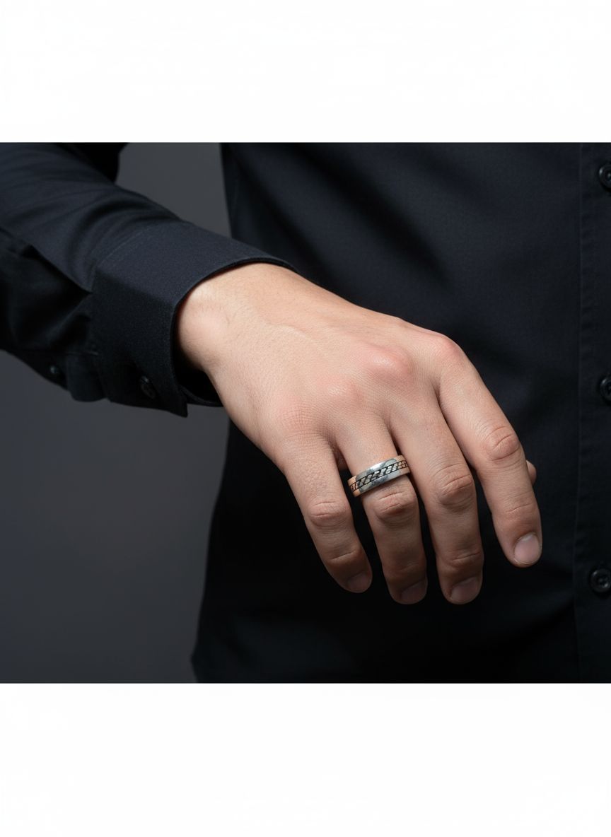 Linked Soul 925 Silver Band