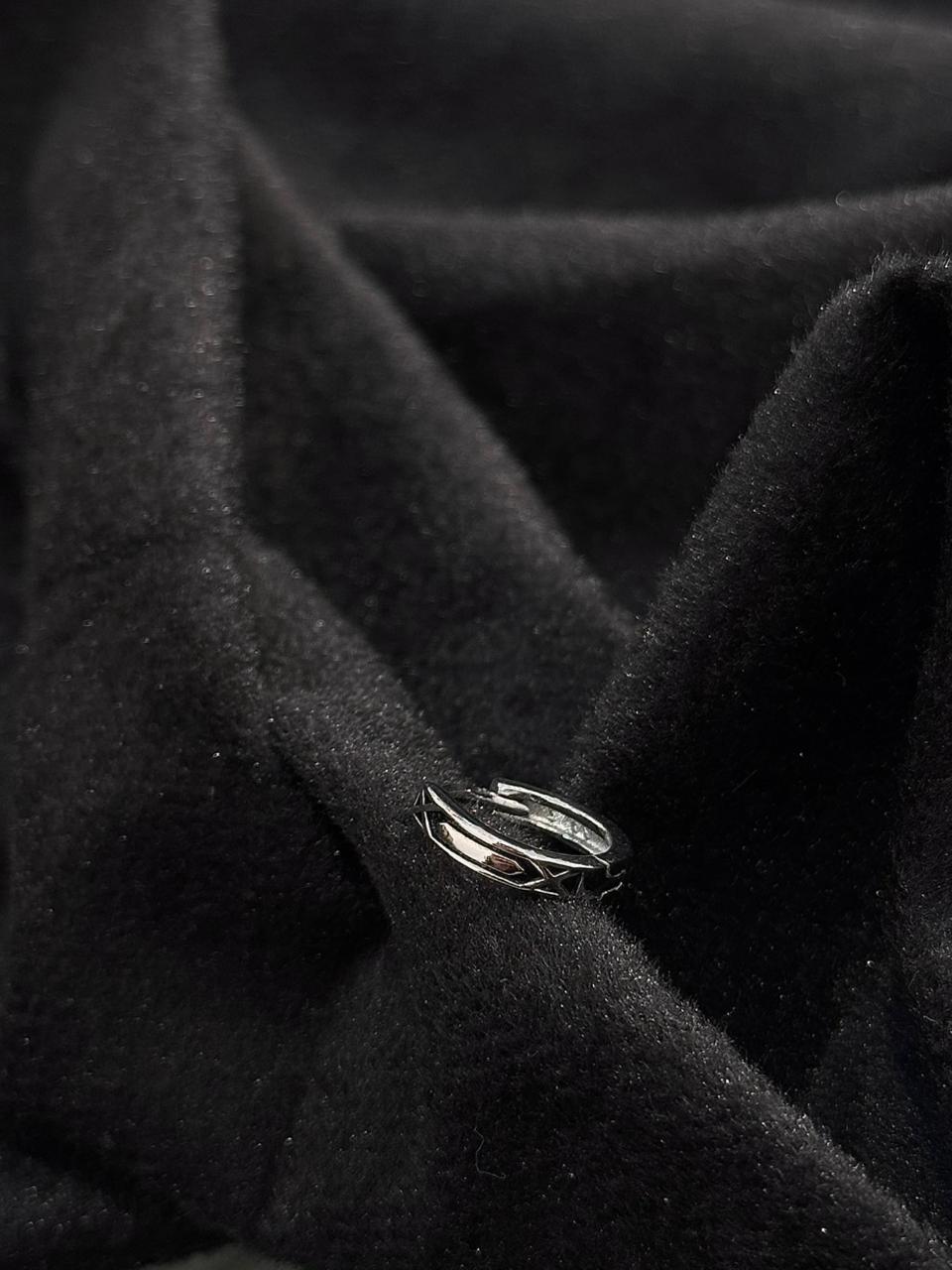 Lattice Edge 925 Silver Earring