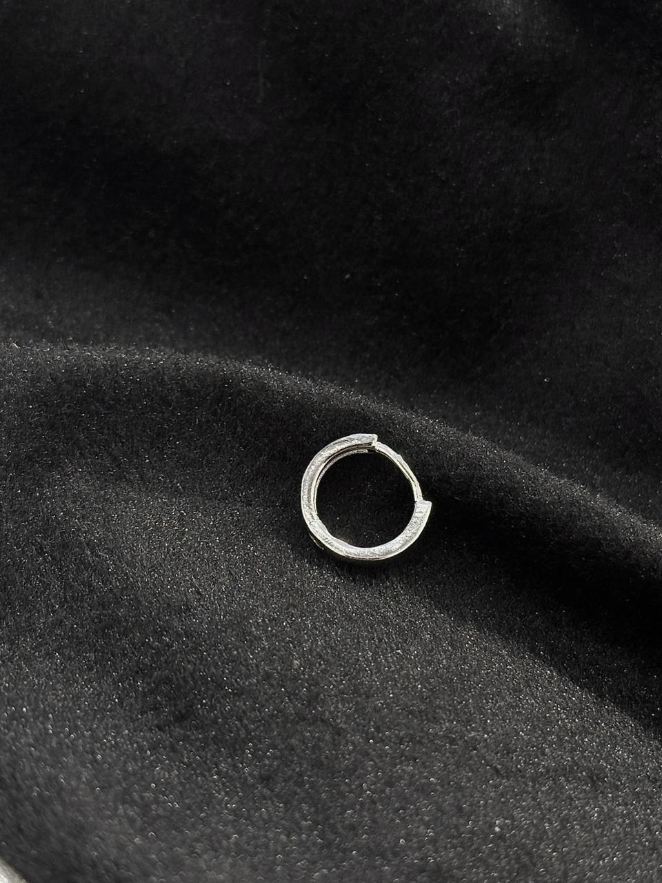 Lattice Edge 925 Silver Earring