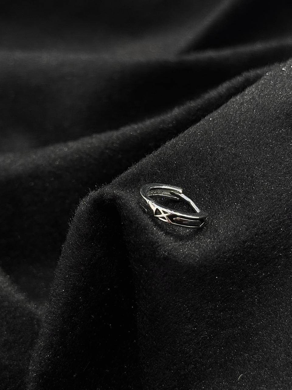 Lattice Edge 925 Silver Earring