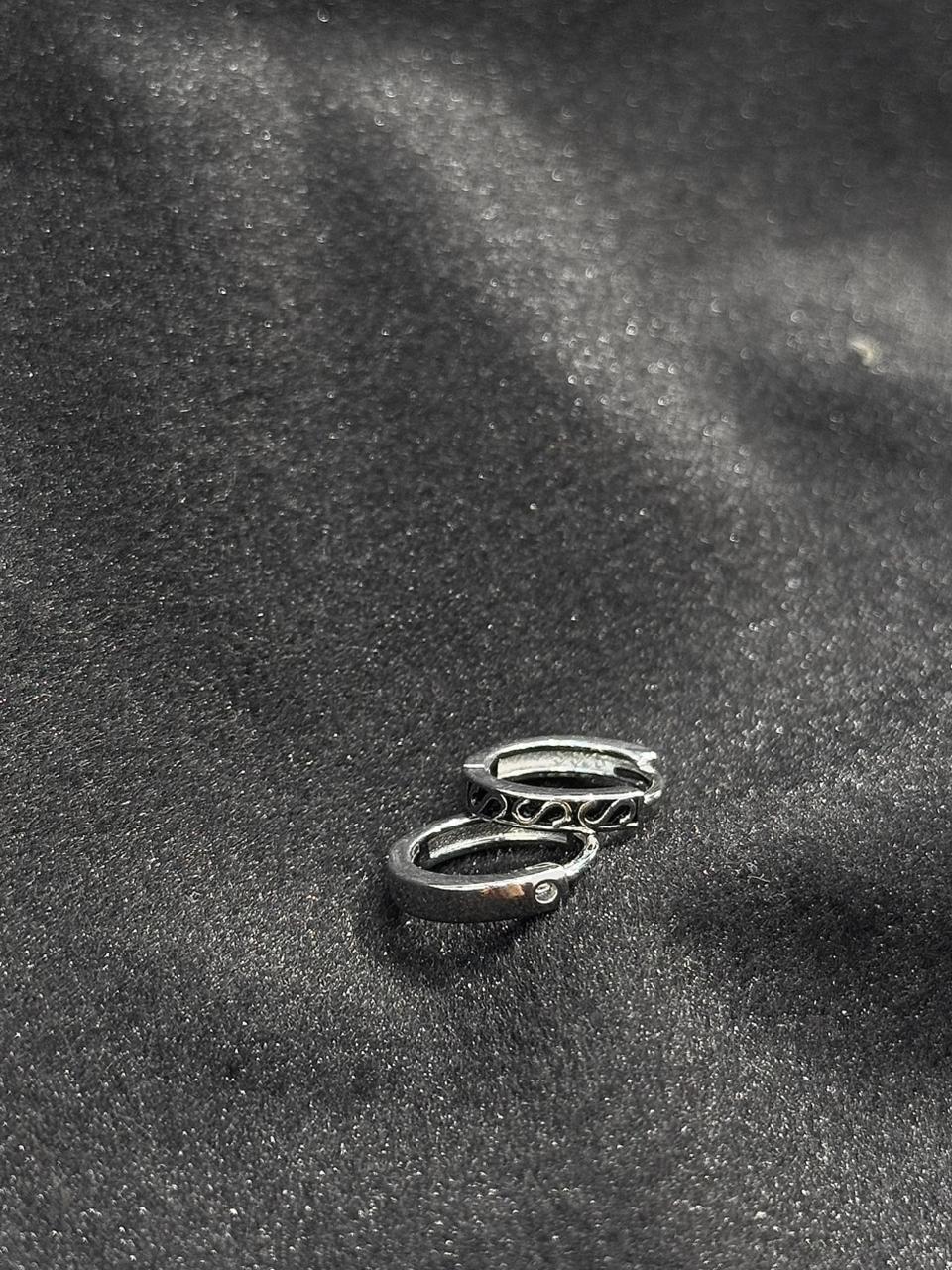 Dual Essence 925 Silver Earrings