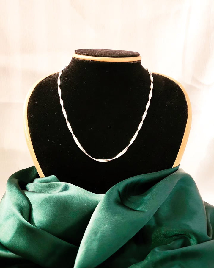 Classic Cable Silver Chain