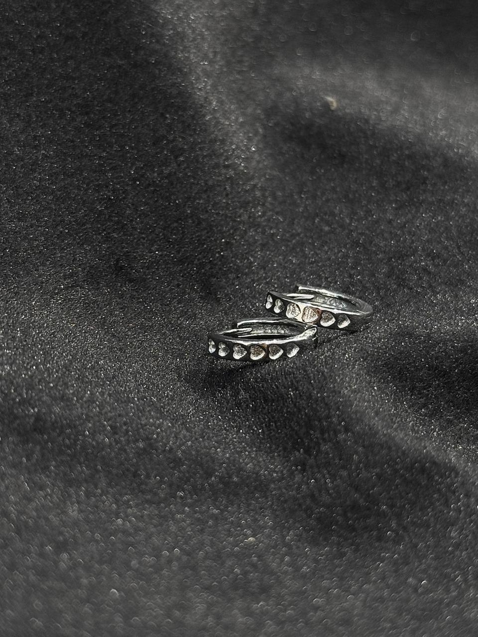 Celest Dot 925 Silver Earrings