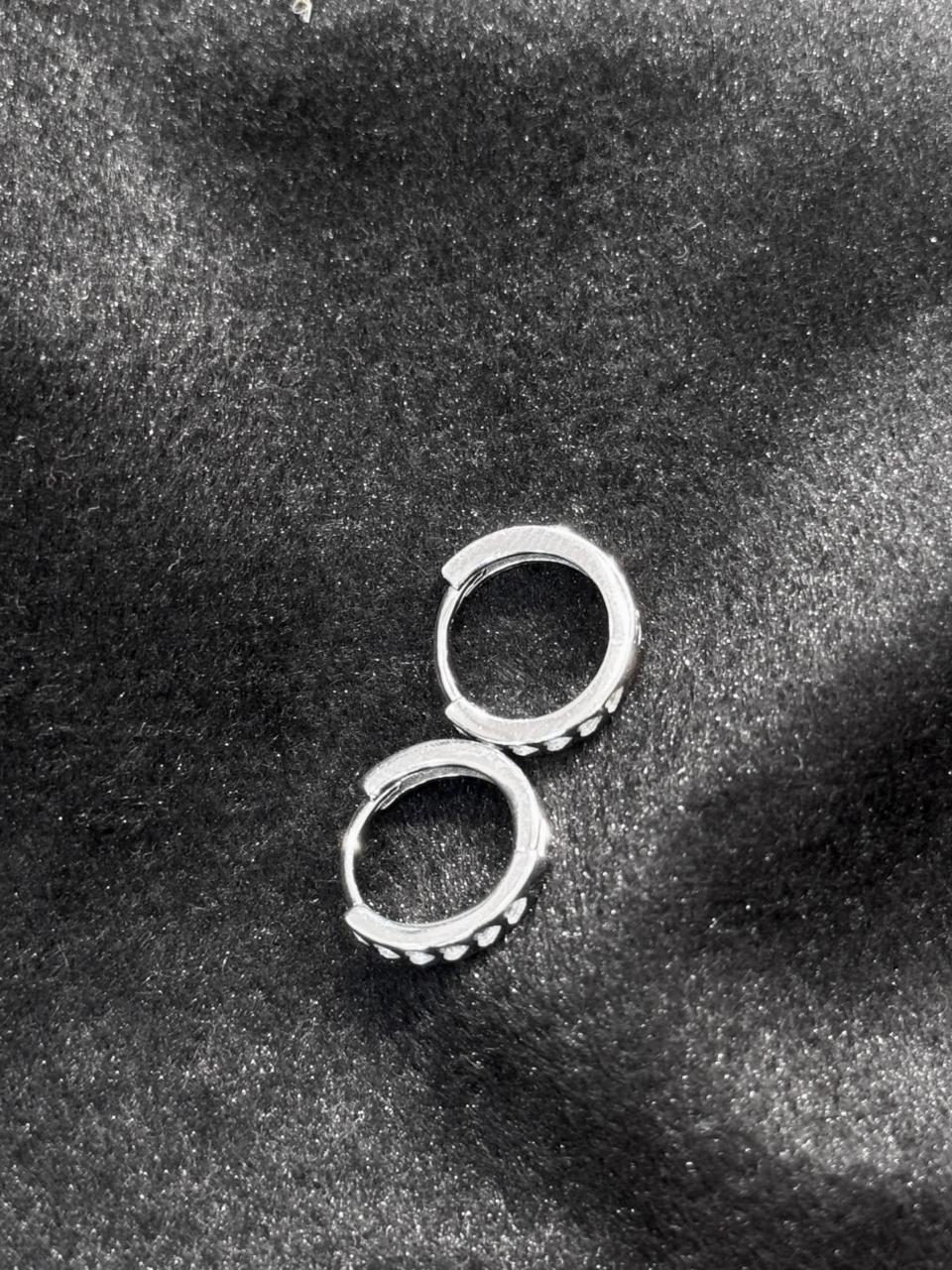 Celest Dot 925 Silver Earrings