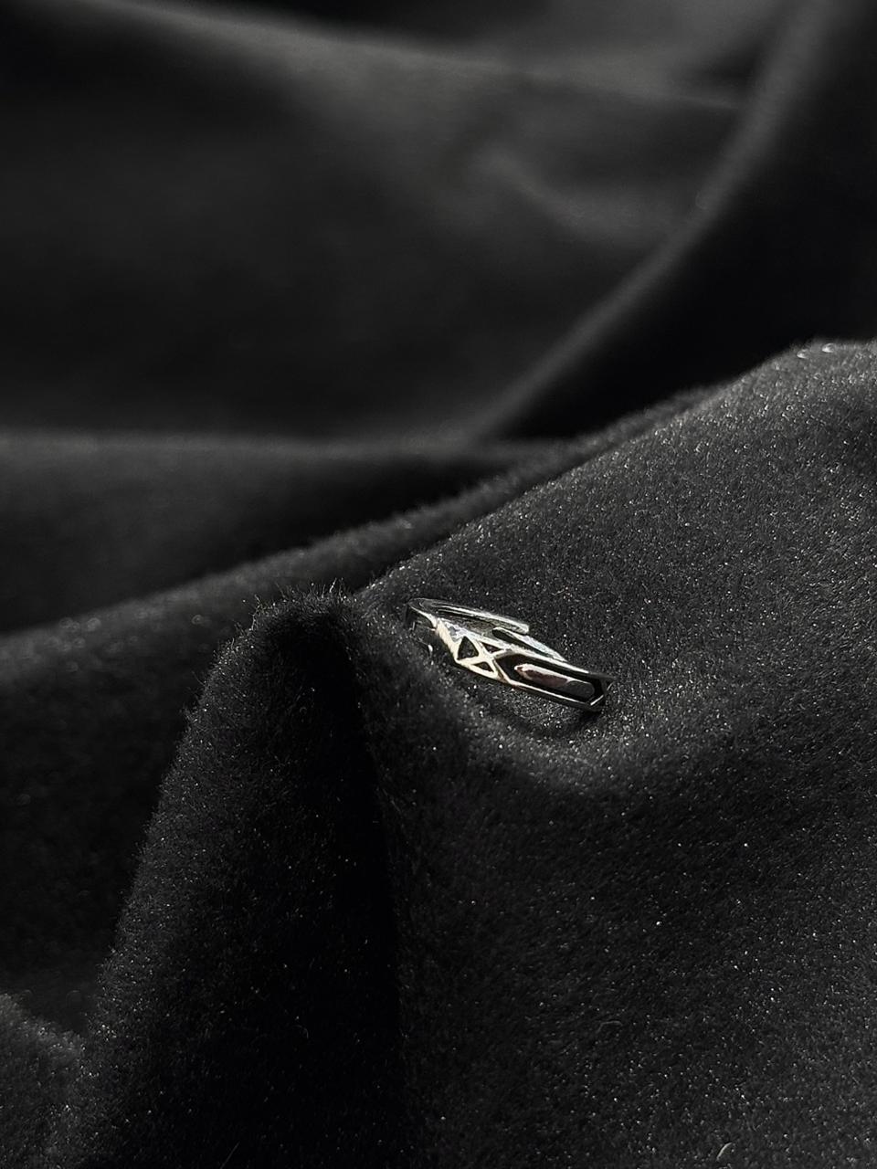 Lattice Edge 925 Silver Earring