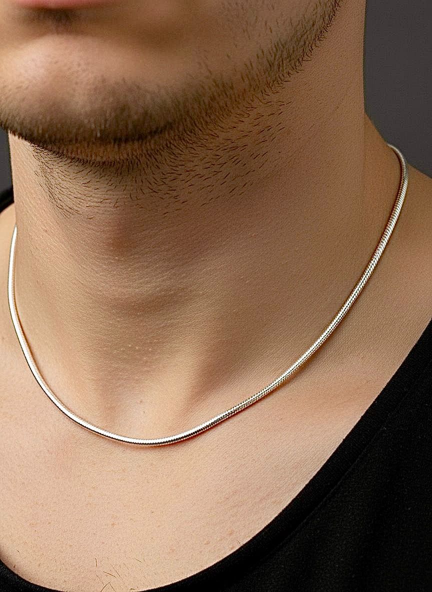 ⚡ For Men — 925 Silver Snake Chain | Chandrika Silver Jewellery