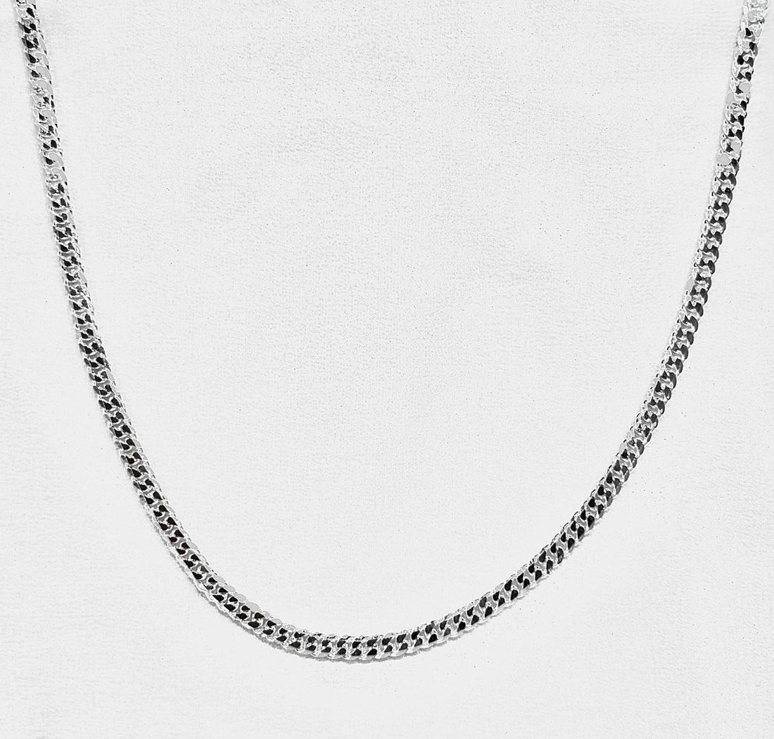 925 Silver Cuban Chain | Chandrika Silver Jewellery