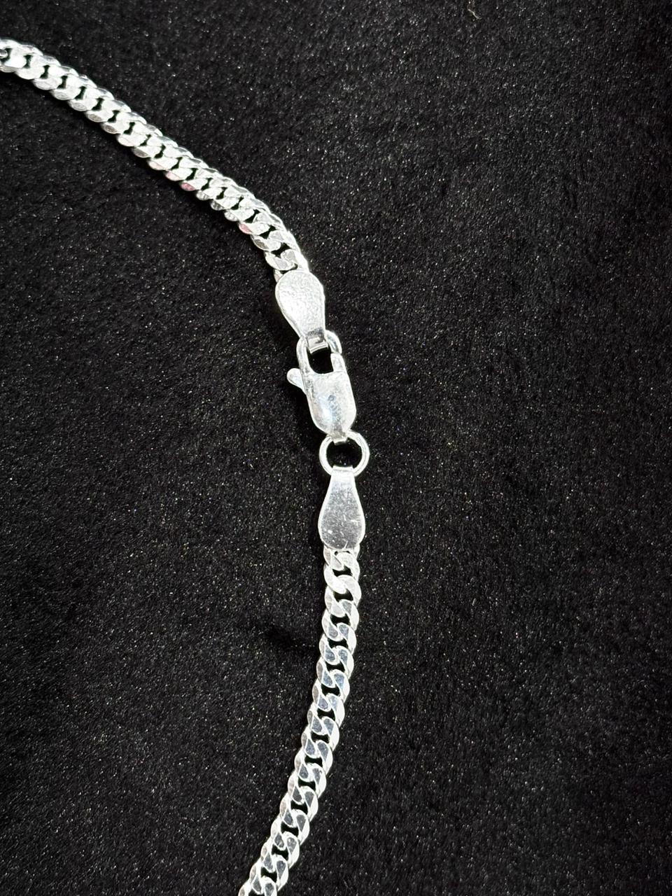 925 Silver Cuban Chain | Chandrika Silver Jewellery