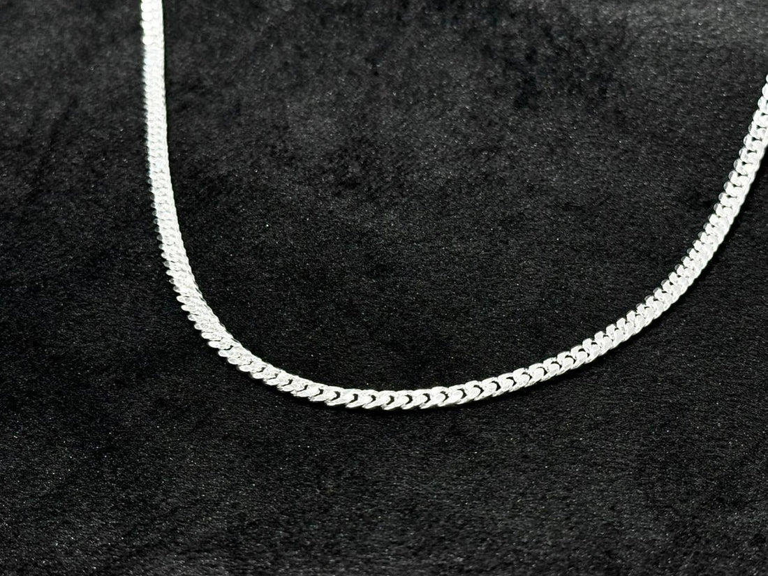 925 Silver Cuban Chain | Chandrika Silver Jewellery