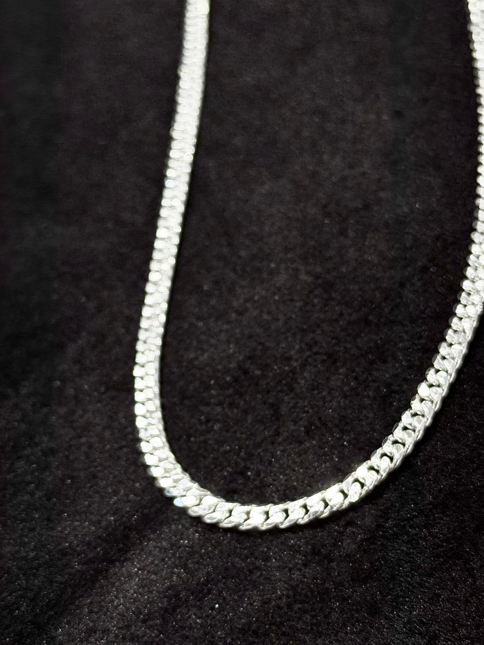 925 Silver Cuban Chain | Chandrika Silver Jewellery