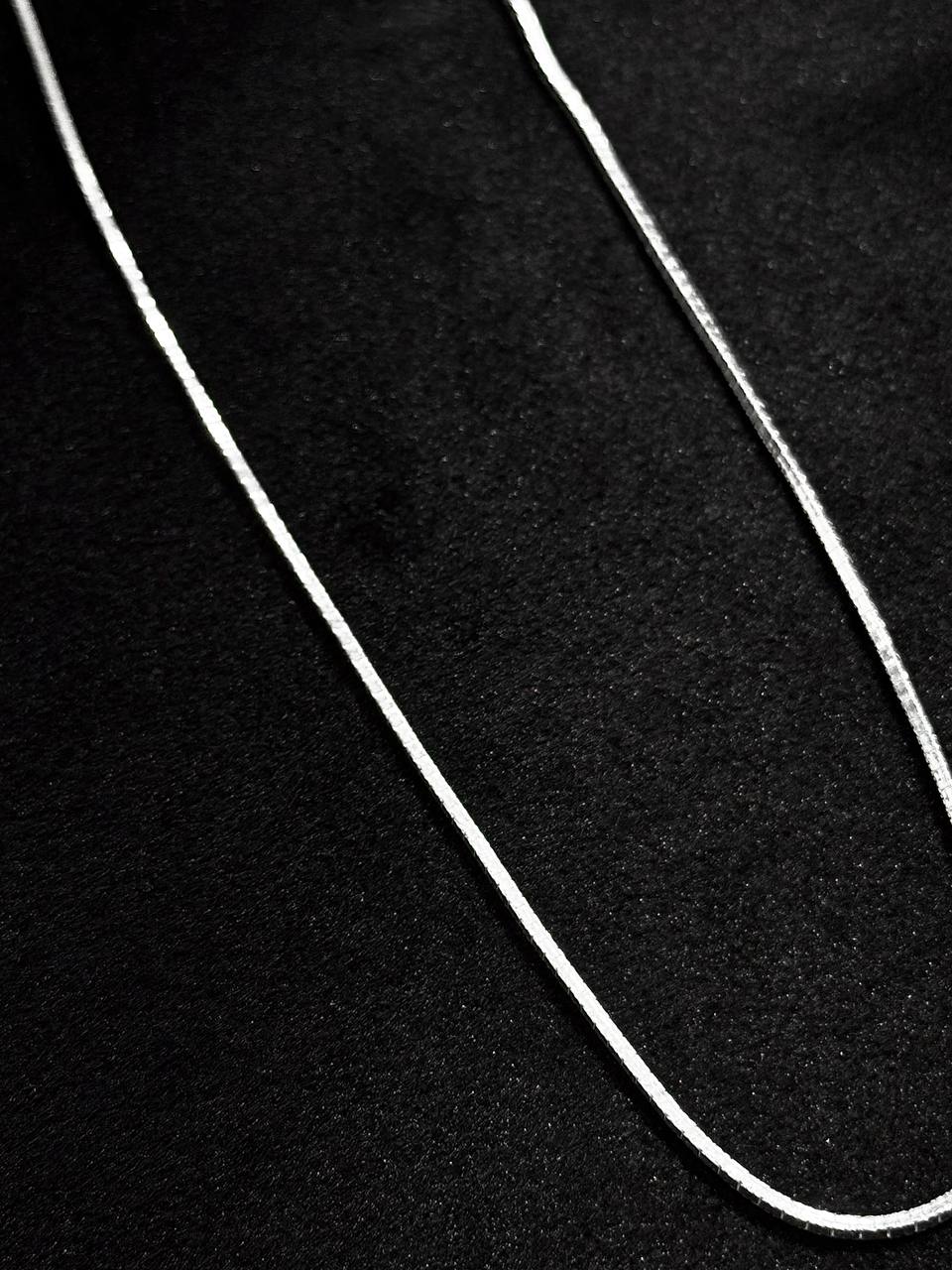 925 Sterling Silver Snake Chain for Men