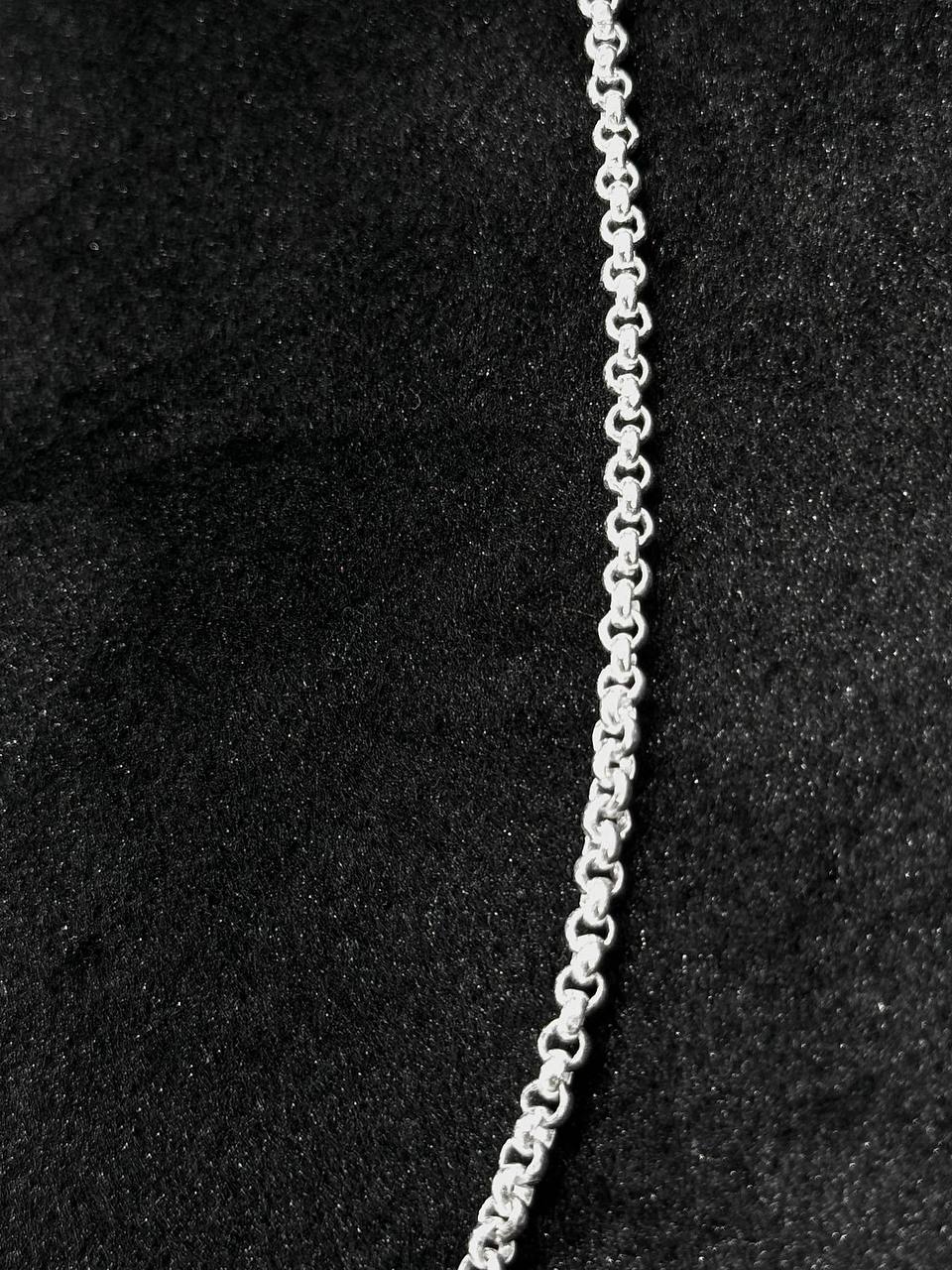 925 Sterling Silver Classic Link Chain for Men – 24 Inch