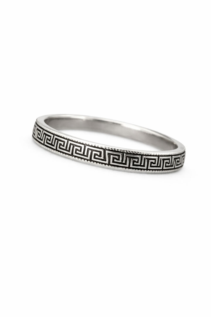 Meander Band Ring