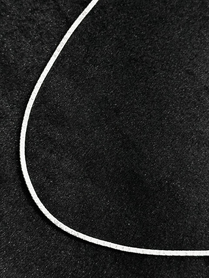 925 Sterling Silver Snake Chain for Men